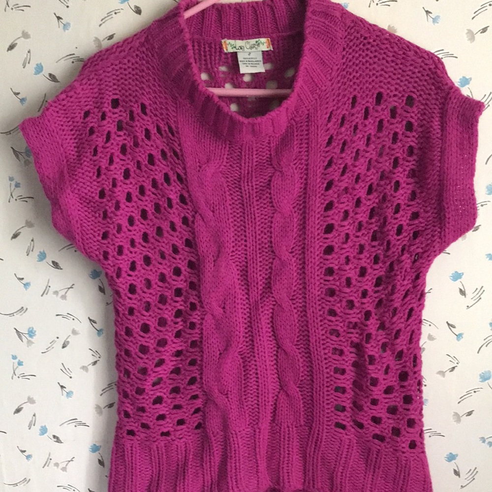 ♥️ Women’s Hot Cable Knit Pink Sweater